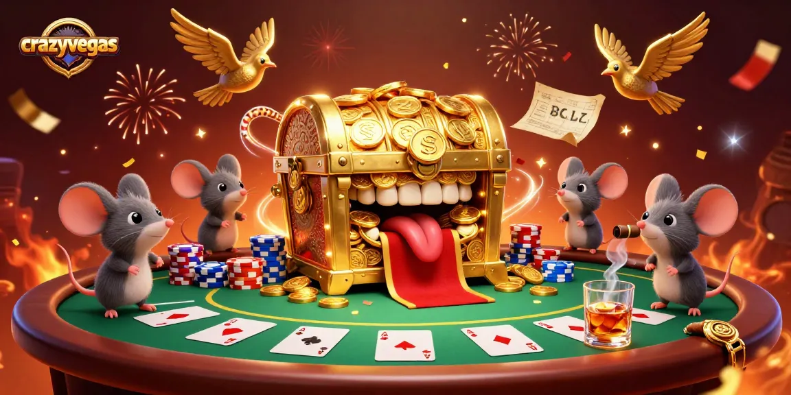 Engage in thrilling poker games at crazyvegas featuring a lively casino scene.