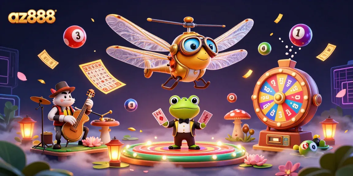 Experience the excitement of az888 in a vibrant casino scene with dynamic elements.
