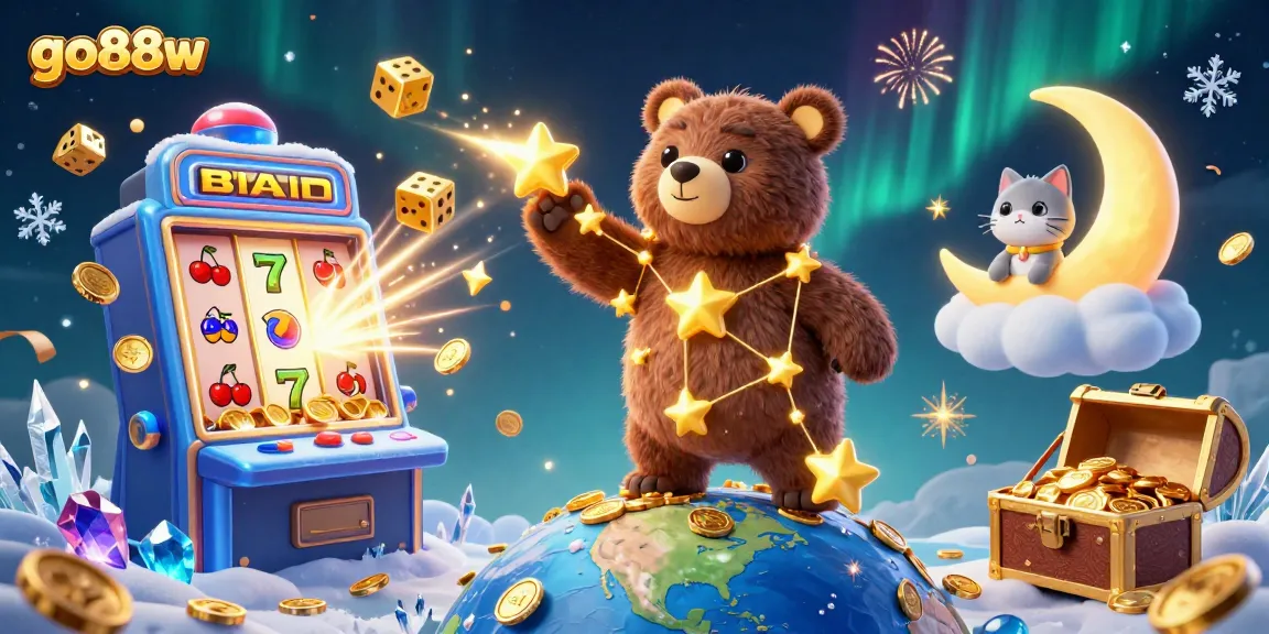Experience thrilling wins with go88w's colorful casino creatures exploring jackpot delights!