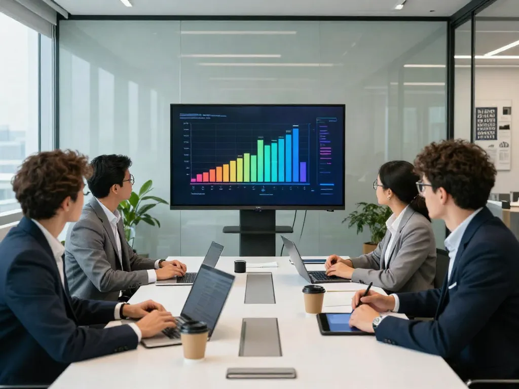 He said insights during a dynamic business meeting with diverse professionals.