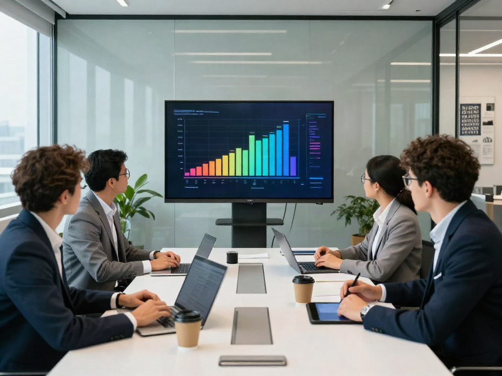 He said insights during a dynamic business meeting with diverse professionals.